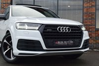 USED 2019 19 AUDI Q7 3.0 TDI V6 50 Black Edition SUV 5dr Diesel Tiptronic quattro Euro 6 (s/s) (286 ps) PAN ROOF / MATRIX LED / BOSE