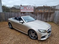 USED 2017 67 MERCEDES-BENZ E-CLASS 3.0 E400 V6 AMG Line (Premium) Cabriolet 2dr Petrol G-Tronic+ 4MATIC Euro 6 (s/s) (333 ps) ** WE OFFER FINANCE ON THIS CAR **