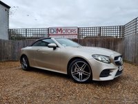 USED 2017 67 MERCEDES-BENZ E-CLASS 3.0 E400 V6 AMG Line (Premium) Cabriolet 2dr Petrol G-Tronic+ 4MATIC Euro 6 (s/s) (333 ps) ** WE OFFER FINANCE ON THIS CAR **