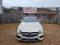 USED 2017 67 MERCEDES-BENZ E-CLASS 3.0 E400 V6 AMG Line (Premium) Cabriolet 2dr Petrol G-Tronic+ 4MATIC Euro 6 (s/s) (333 ps) ** WE OFFER FINANCE ON THIS CAR **