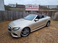 USED 2017 67 MERCEDES-BENZ E-CLASS 3.0 E400 V6 AMG Line (Premium) Cabriolet 2dr Petrol G-Tronic+ 4MATIC Euro 6 (s/s) (333 ps) ** WE OFFER FINANCE ON THIS CAR **