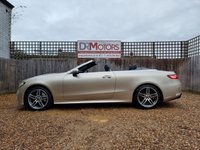 USED 2017 67 MERCEDES-BENZ E-CLASS 3.0 E400 V6 AMG Line (Premium) Cabriolet 2dr Petrol G-Tronic+ 4MATIC Euro 6 (s/s) (333 ps) ** WE OFFER FINANCE ON THIS CAR **