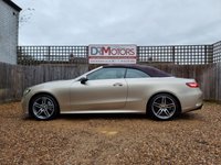 USED 2017 67 MERCEDES-BENZ E-CLASS 3.0 E400 V6 AMG Line (Premium) Cabriolet 2dr Petrol G-Tronic+ 4MATIC Euro 6 (s/s) (333 ps) ** WE OFFER FINANCE ON THIS CAR **