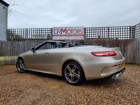 USED 2017 67 MERCEDES-BENZ E-CLASS 3.0 E400 V6 AMG Line (Premium) Cabriolet 2dr Petrol G-Tronic+ 4MATIC Euro 6 (s/s) (333 ps) ** WE OFFER FINANCE ON THIS CAR **