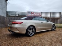 USED 2017 67 MERCEDES-BENZ E-CLASS 3.0 E400 V6 AMG Line (Premium) Cabriolet 2dr Petrol G-Tronic+ 4MATIC Euro 6 (s/s) (333 ps) ** WE OFFER FINANCE ON THIS CAR **
