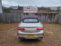 USED 2017 67 MERCEDES-BENZ E-CLASS 3.0 E400 V6 AMG Line (Premium) Cabriolet 2dr Petrol G-Tronic+ 4MATIC Euro 6 (s/s) (333 ps) ** WE OFFER FINANCE ON THIS CAR **