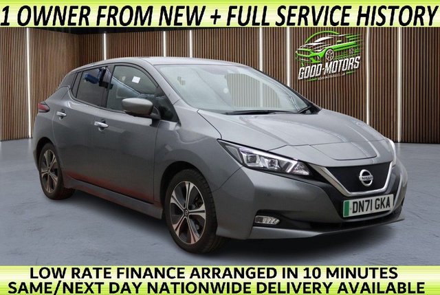 2021 LEAF 40KWH TEKNA HATCHBACK 5DR ELECTRIC AUTO 150 PS 1 OWNER FROM NEW... photo