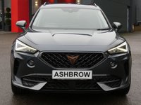 USED 2022 72 CUPRA FORMENTOR 1.5 TSI V1 5d DSG 150 S/S 1 OWNER, SEAT SERVICE HISTORY, SAT NAV, DIGITAL COCKPIT, WIRELESS FULL LINK FOR APPLE CARPLAY / ANDROID AUTO, WIRELESS PHONE CHARGER, DAB RADIO, BLUETOOTH, FRONT & REAR PARKING SENSORS, PARK ASSIST, ADAPTIVE CRUISE CONTROL & SPEED LIMITER, LANE ASSIST, FRONT ASSIST, LED INTERIOR AMBIENT BACKGROUND LIGHTING, DSG AUTOMATIC GEARBOX, 18 INCH ALLOYS, 1/2 LEATHER, KEYLESS, CLIMATE CONTROL, POWER FOLDING MIRRORS, LEATHER FLAT BOTTOM TIPTRONIC MFSW, AUTO LIGHTS & WIPERS, ILLUMINATING VANITY MIRRORS