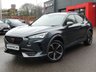 USED 2022 72 CUPRA FORMENTOR 1.5 TSI V1 5d DSG 150 S/S 1 OWNER, SEAT SERVICE HISTORY, SAT NAV, DIGITAL COCKPIT, WIRELESS FULL LINK FOR APPLE CARPLAY / ANDROID AUTO, WIRELESS PHONE CHARGER, DAB RADIO, BLUETOOTH, FRONT & REAR PARKING SENSORS, PARK ASSIST, ADAPTIVE CRUISE CONTROL & SPEED LIMITER, LANE ASSIST, FRONT ASSIST, LED INTERIOR AMBIENT BACKGROUND LIGHTING, DSG AUTOMATIC GEARBOX, 18 INCH ALLOYS, 1/2 LEATHER, KEYLESS, CLIMATE CONTROL, POWER FOLDING MIRRORS, LEATHER FLAT BOTTOM TIPTRONIC MFSW, AUTO LIGHTS & WIPERS, ILLUMINATING VANITY MIRRORS