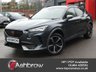 USED 2022 72 CUPRA FORMENTOR 1.5 TSI V1 5d DSG 150 S/S 1 OWNER, SEAT SERVICE HISTORY, SAT NAV, DIGITAL COCKPIT, WIRELESS FULL LINK FOR APPLE CARPLAY / ANDROID AUTO, WIRELESS PHONE CHARGER, DAB RADIO, BLUETOOTH, FRONT & REAR PARKING SENSORS, PARK ASSIST, ADAPTIVE CRUISE CONTROL & SPEED LIMITER, LANE ASSIST, FRONT ASSIST, LED INTERIOR AMBIENT BACKGROUND LIGHTING, DSG AUTOMATIC GEARBOX, 18 INCH ALLOYS, 1/2 LEATHER, KEYLESS, CLIMATE CONTROL, POWER FOLDING MIRRORS, LEATHER FLAT BOTTOM TIPTRONIC MFSW, AUTO LIGHTS & WIPERS, ILLUMINATING VANITY MIRRORS