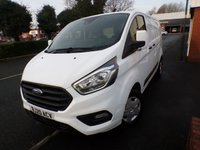 USED 2020 20 FORD TRANSIT CUSTOM 2.0 300 EcoBlue Trend Panel Van 5dr Diesel Manual L1 H1 Euro 6 (s/s) (105 ps) Full Racking / 6 Months Warranty / Finance Available