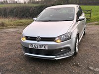 USED 2013 63 VOLKSWAGEN POLO 1.2 R-Line Style Hatchback 5dr Petrol Manual Euro 5 (A/C) (60 ps) GREAT SPEC AND ECONOMY
