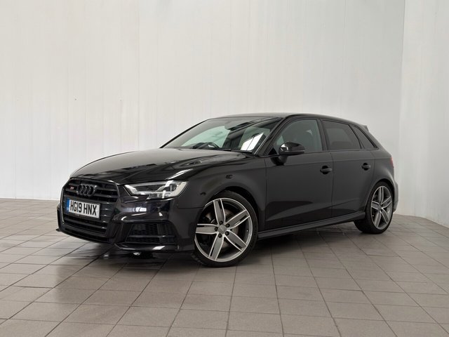 2019 19 Audi S3 2.0 TFSI Black Edition Sportback 5dr Petrol S Tronic quattro Euro 6 (s/s) (300 ps)