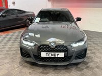 USED 2021 71 BMW 4 SERIES GRAN COUPE 3.0 M440i MHT Hatchback 5dr Petrol Hybrid Auto xDrive Euro 6 (s/s) (374 ps) REV CAM+AMB LIGHTS+HTD STR+CARPLAY
