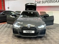 USED 2021 71 BMW 4 SERIES GRAN COUPE 3.0 M440i MHT Hatchback 5dr Petrol Hybrid Auto xDrive Euro 6 (s/s) (374 ps) REV CAM+AMB LIGHTS+HTD STR+CARPLAY