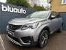 USED 2020 20 PEUGEOT 5008 1.2 PureTech GPF Allure SUV 5dr Petrol EAT Euro 6 (s/s) (130 ps) Ambient mood lighting, Dual zone AC, Bluetooth connectivity for calls and music, USB charging, Touch screen media with Sat Nav, Cruise control, Automatic headlights and wipers, 18" alloys, Rear parking sensors, DAB radio, Rear privacy glass, Power folding wingmirrors, Part leather sport seats interior, flat bottomed steering wheel, voice command, a stunning digital dash, Apple Carplay and Android Auto, rear parking camera, blind spot monitor