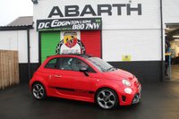USED 2020 69 ABARTH 595C 1.4 T-Jet Turismo 70th Cabrio 2dr Petrol Auto Euro 6 (165 bhp) ONLY 25,000 MILES RECENT CAMBELT