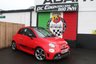 USED 2020 69 ABARTH 595C 1.4 T-Jet Turismo 70th Cabrio 2dr Petrol Auto Euro 6 (165 bhp) ONLY 25,000 MILES RECENT CAMBELT