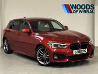 USED 2018 18 BMW 1 SERIES 1.5 118i M Sport Hatchback 5dr Petrol Manual Euro 6 (s/s) (136 ps) HEATED LEATHER+ NAV + F/R PARK