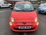 USED 2016 65 FIAT 500 1.2 Pop Hatchback 3dr Petrol Manual Euro 6 (s/s) (69 bhp) TWO KEYS CLEAN CAR