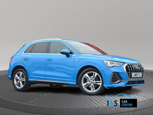 2019 AUDI Q3 2.0 TDI 35 S line SUV 5dr Diesel S Tronic Euro 6 rare colour