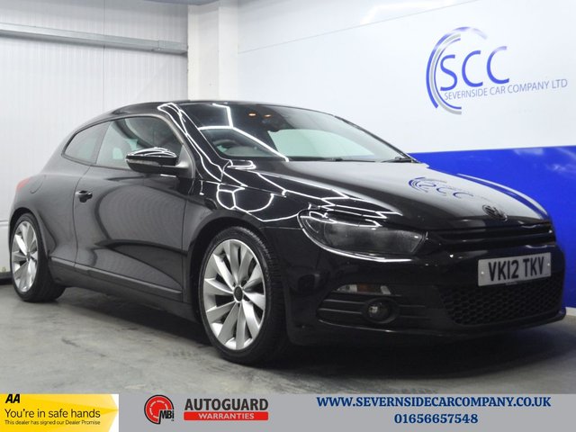 2012 12 Volkswagen Scirocco 2.0 TDI GT Hatchback 3dr Diesel DSG Euro 5 (Leather, Nav) (170 ps)