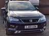 USED 2019 69 SEAT ATECA 1.5 TSI EVO FR Sport SUV 5dr Petrol DSG Euro 6 (s/s) (150 ps) 4x SEAT SERVICES & JUST 2 OWNERS!