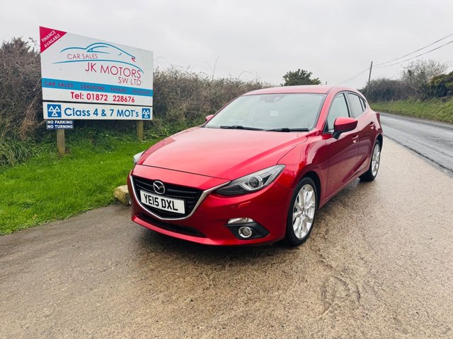 2015 15 Mazda Mazda3 2.2 SKYACTIV-D Sport Nav Hatchback 5dr Diesel Manual Euro 6 (s/s) (150 ps)