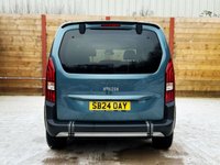 USED 2024 24 PEUGEOT RIFTER 3 Seat Auto Wheelchair Accessible Disabled Access Vehicle WAV 