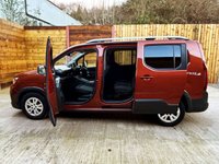 USED 2020 70 PEUGEOT RIFTER L2 LWB 5 Seat Wheelchair Accessible Disabled Access Vehicle WAV 