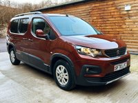USED 2020 70 PEUGEOT RIFTER L2 LWB 5 Seat Wheelchair Accessible Disabled Access Vehicle WAV 