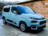 USED 2020 70 CITROEN BERLINGO 3 Seat Auto Wheelchair Accessible Disabled Access Vehicle WAV  
