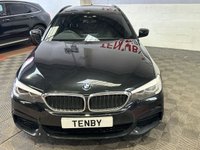 USED 2019 19 BMW 5 SERIES 2.0 520d M Sport Touring 5dr Diesel Auto xDrive Euro 6 (s/s) (190 ps) REV CAMERA+AMB LIGHT+DIGI DASH