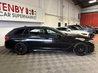 USED 2019 19 BMW 5 SERIES 2.0 520d M Sport Touring 5dr Diesel Auto xDrive Euro 6 (s/s) (190 ps) REV CAMERA+AMB LIGHT+DIGI DASH