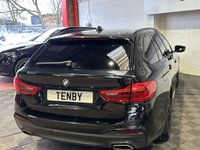 USED 2019 19 BMW 5 SERIES 2.0 520d M Sport Touring 5dr Diesel Auto xDrive Euro 6 (s/s) (190 ps) REV CAMERA+AMB LIGHT+DIGI DASH