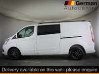USED 2023 72 FORD TRANSIT CUSTOM 2.0 320 EcoBlue Limited Crew Van Double Cab 5dr Diesel Manual L2 H1 Euro 6 (s/s) (130 ps) *EURO 6 ULEZ COMPLIANT*LWB*