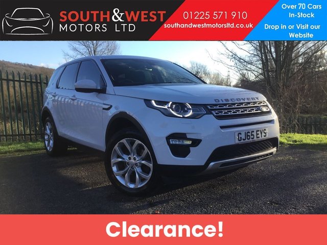 View our Land Rover Discovery Sport 2.0 TD4 HSE SUV 5dr Diesel Auto 4WD Euro 6 (s/s) (180 ps)