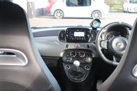 USED 2022 22 ABARTH 595 1.4 T-Jet Turismo Hatchback 3dr Petrol Manual Euro 6 (165 bhp) COMPOVOLO GREY--ABARTH BLACK DIAMOND STITCHED LEATHER
