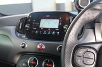 USED 2022 22 ABARTH 595 1.4 T-Jet Turismo Hatchback 3dr Petrol Manual Euro 6 (165 bhp) COMPOVOLO GREY--ABARTH BLACK DIAMOND STITCHED LEATHER