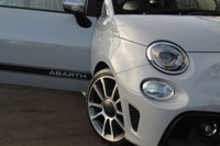 USED 2022 22 ABARTH 595 1.4 T-Jet Turismo Hatchback 3dr Petrol Manual Euro 6 (165 bhp) COMPOVOLO GREY--ABARTH BLACK DIAMOND STITCHED LEATHER