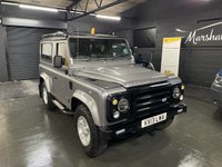 USED 2013 13 LAND ROVER DEFENDER 90 2.2 TDCi XS Station Wagon Double Cab 3dr Diesel Manual 4WD SWB Euro 5 (122 ps) FACTORY XS IN ORKEY GREY - LOW OWNERS - 16" BOOST ALLOY WHEELS WITH BFGOODRICH TYRES - SIDESTEPS - HEATED FRONT SEATS - AIR CON - DAB RADIO - PERFORATED LEATHER SEATS - CHEQUER PLATES - RUBBER MATS THROUGHOUT - HEATED WINDSCREEN - FRONT AND REAR TOW BAR - LED LIGHTS