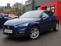 USED 2020 70 SEAT LEON 1.0 TSI SE Dynamic 5d 110 S/S 1 OWNER, FULL SEAT SERVICE HISTORY, SAT NAV, FULL LINK FOR WIRELESS APPLE CARPLAY & WIRED ANDROID AUTO, DIGITAL COCKPIT, LANE ASSIST, PARK ASSIST, FRONT & REAR PARKING SENSORS WITH DISPLAY, CRUISE CONTROL & SPEED LIMITER, DAB RADIO, BLUETOOTH, VOICE CONTROL, FRONT ASSIST, MANUAL 6 SPEED GEARBOX, 17 INCH ALLOYS, LEATHER FLAT BOTTOM MULTIFUNCTION STEERING WHEEL, AUTO HEADLIGHTS, KEYLESS START, AUTO HOLD, USB C PORTS, CLIMATE CONTROL, ILLUMINATNG VANITY MIRRORS, ISO FIX, TRIP COMPUTER