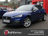 USED 2020 70 SEAT LEON 1.0 TSI SE Dynamic 5d 110 S/S 1 OWNER, FULL SEAT SERVICE HISTORY, SAT NAV, FULL LINK FOR WIRELESS APPLE CARPLAY & WIRED ANDROID AUTO, DIGITAL COCKPIT, LANE ASSIST, PARK ASSIST, FRONT & REAR PARKING SENSORS WITH DISPLAY, CRUISE CONTROL & SPEED LIMITER, DAB RADIO, BLUETOOTH, VOICE CONTROL, FRONT ASSIST, MANUAL 6 SPEED GEARBOX, 17 INCH ALLOYS, LEATHER FLAT BOTTOM MULTIFUNCTION STEERING WHEEL, AUTO HEADLIGHTS, KEYLESS START, AUTO HOLD, USB C PORTS, CLIMATE CONTROL, ILLUMINATNG VANITY MIRRORS, ISO FIX, TRIP COMPUTER