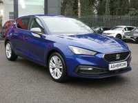 USED 2020 70 SEAT LEON 1.0 TSI SE Dynamic 5d 110 S/S 1 OWNER, FULL SEAT SERVICE HISTORY, SAT NAV, FULL LINK FOR WIRELESS APPLE CARPLAY & WIRED ANDROID AUTO, DIGITAL COCKPIT, LANE ASSIST, PARK ASSIST, FRONT & REAR PARKING SENSORS WITH DISPLAY, CRUISE CONTROL & SPEED LIMITER, DAB RADIO, BLUETOOTH, VOICE CONTROL, FRONT ASSIST, MANUAL 6 SPEED GEARBOX, 17 INCH ALLOYS, LEATHER FLAT BOTTOM MULTIFUNCTION STEERING WHEEL, AUTO HEADLIGHTS, KEYLESS START, AUTO HOLD, USB C PORTS, CLIMATE CONTROL, ILLUMINATNG VANITY MIRRORS, ISO FIX, TRIP COMPUTER