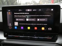 USED 2020 70 SEAT LEON 1.0 TSI SE Dynamic 5d 110 S/S 1 OWNER, FULL SEAT SERVICE HISTORY, SAT NAV, FULL LINK FOR WIRELESS APPLE CARPLAY & WIRED ANDROID AUTO, DIGITAL COCKPIT, LANE ASSIST, PARK ASSIST, FRONT & REAR PARKING SENSORS WITH DISPLAY, CRUISE CONTROL & SPEED LIMITER, DAB RADIO, BLUETOOTH, VOICE CONTROL, FRONT ASSIST, MANUAL 6 SPEED GEARBOX, 17 INCH ALLOYS, LEATHER FLAT BOTTOM MULTIFUNCTION STEERING WHEEL, AUTO HEADLIGHTS, KEYLESS START, AUTO HOLD, USB C PORTS, CLIMATE CONTROL, ILLUMINATNG VANITY MIRRORS, ISO FIX, TRIP COMPUTER