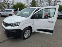 USED 2020 20 PEUGEOT PARTNER 1.5 BlueHDi Professional L1 101 BHP White, 59,250 miles, 3 owners, full service history, Euro 6, ULEZ, 5-speed manual, Bluetooth, AC  Plus VAT @ 20% * MANUAL***AIR CON**BLUETOOTH