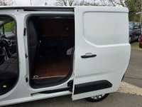 USED 2020 20 PEUGEOT PARTNER 1.5 BlueHDi Professional L1 101 BHP White, 59,250 miles, 3 owners, full service history, Euro 6, ULEZ, 5-speed manual, Bluetooth, AC  Plus VAT @ 20% * MANUAL***AIR CON**BLUETOOTH