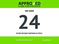 USED 2020 20 PEUGEOT PARTNER 1.5 BlueHDi Professional L1 101 BHP White, 59,250 miles, 3 owners, full service history, Euro 6, ULEZ, 5-speed manual, Bluetooth, AC  Plus VAT @ 20% * MANUAL***AIR CON**BLUETOOTH