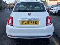 USED 2017 17 FIAT 500 1.2 Lounge Hatchback 3dr Petrol Manual Euro 6 (s/s) (69 bhp) Buy with Complete Confidence from Sheriff Motors, All our vehicles are extensively road tested and thoroughly inspected prior to sale. Each vehicle comes with a new 1 year and we rectify all advisories and failures at no additional cost to our customers, plus a full oil and filter service. For added peace of mind, every car includes a 6 month complimentary RAC Warranty & 12 months Rac Breakdown Cover giving you complete confidence when you buy from Sheriff Motors.