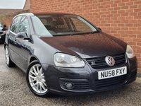 USED 2008 58 VOLKSWAGEN GOLF 2.0 TDI GT Hatchback 5dr Diesel Manual (154 g/km, 138 bhp) 
